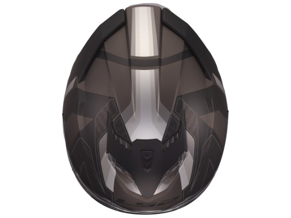 LS2 FF818 STORM III SPORTY BLACK GREY -168180465 (10)