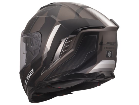 LS2 FF818 STORM III SPORTY BLACK GREY -168180465 (7)