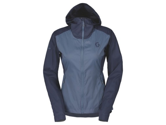 scott explorair jacke damen blau