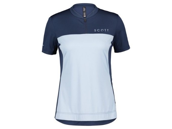 Scott trail flow zip Damen Radshirt