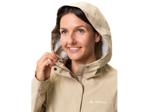 Vaude Yaras V Damen Fahrrad Jacke, linen kapuze