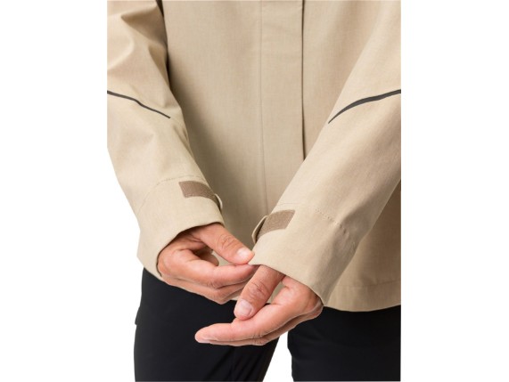 Vaude Yaras V Damen Fahrrad Jacke, linen saum
