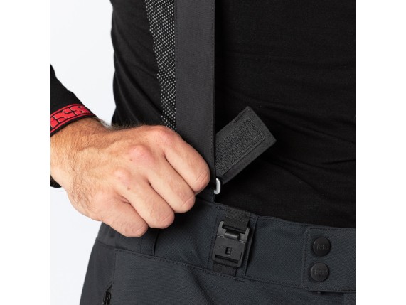 Venture-GTX 1.0 Laminathose schwarz-mittelgrau Hosenträger