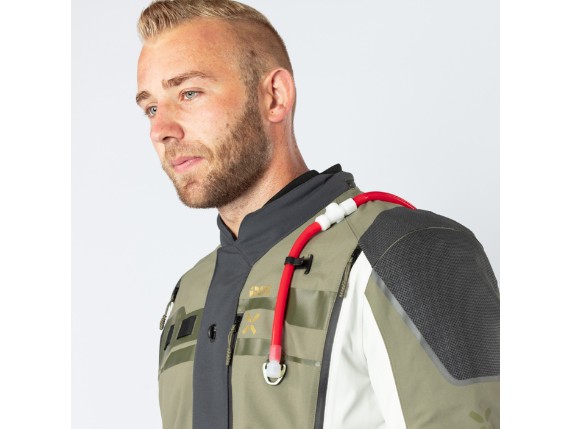 Venture-GTX 1.0 Laminatjacke olive-grau optionales Trinksystem