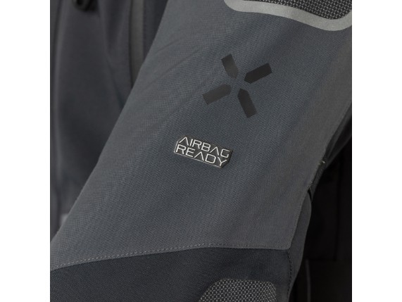 Venture-GTX 1.0 Laminatjacke schwarz-mittelgrau Airbag ready