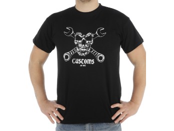 T-Shirt Skull Tool Schwarz