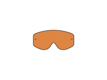 RACING GOGGLES SINGLE LENS ORANGE
