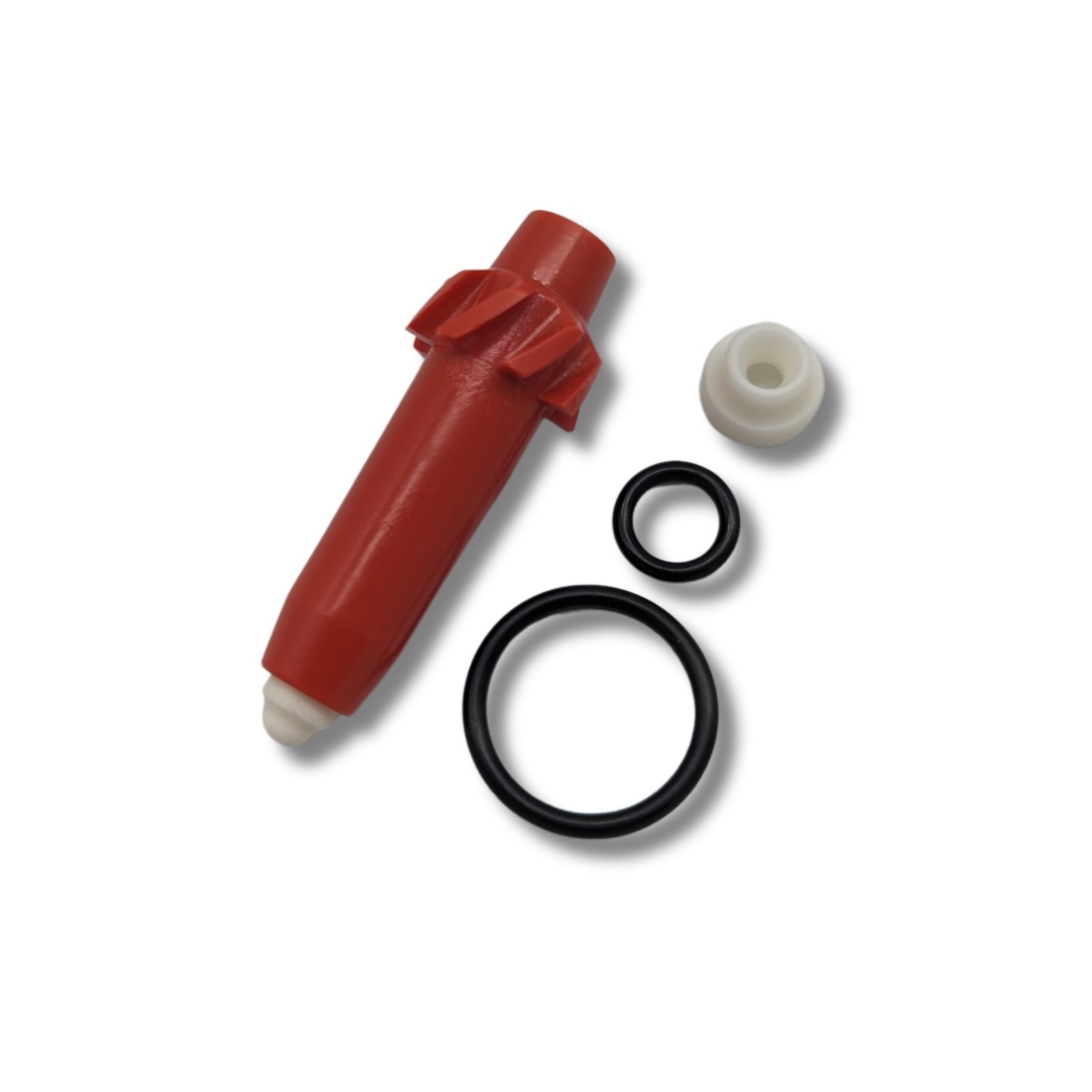 Zeta ZE59-0202 Luftfilter-Halteschraube – 8,5 Mm, Rot Eloxiert, Mit Lasergedrucktem Logo, Aus CNC-Aluminium