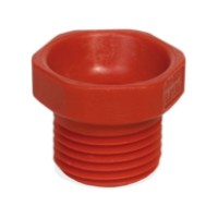 Düsenmutter rot PVC