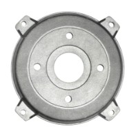 Flansch f. Hohlwellenmotor 75mm / H 100