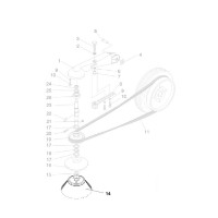Seitenbesen für Handkehrmaschine 1+1