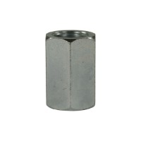 Muffe 1/4"IG : 1/4"IG Stahl verzinkt 400 bar
