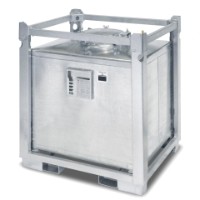Doppelwandiger Stahltank, für Außenaufstellung zugelassen 1.000 Liter