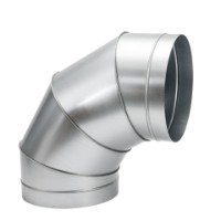 Warmluftleitrohr Bogen 90°