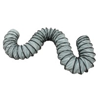 Warmluftschlauch 7,6 m incl. Befestigungsgurt 405 mm Ø 175 °C