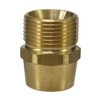 Gegennippel - M22 AG : IG - Messing - 400 bar