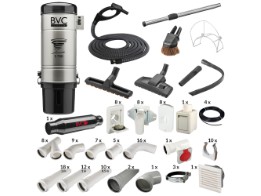 All-IN-ONE S 700 SILVERLINE mit 8 Saugdosen