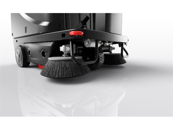 ROS1300 ride on sweeper_10 Brush Deck