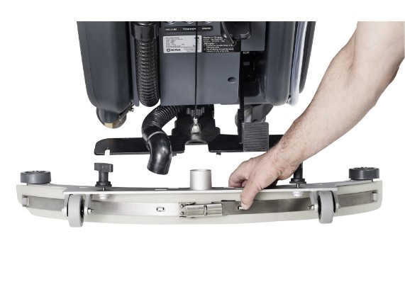 SC530 squeegee off
