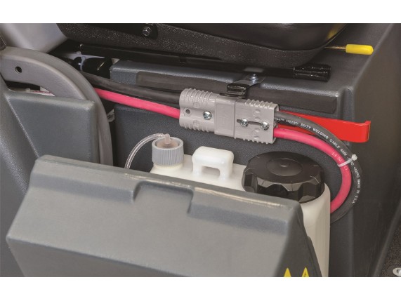 SC6500 battery cable connected 2 SRV