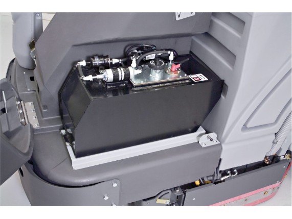 SC8000 battery panel open