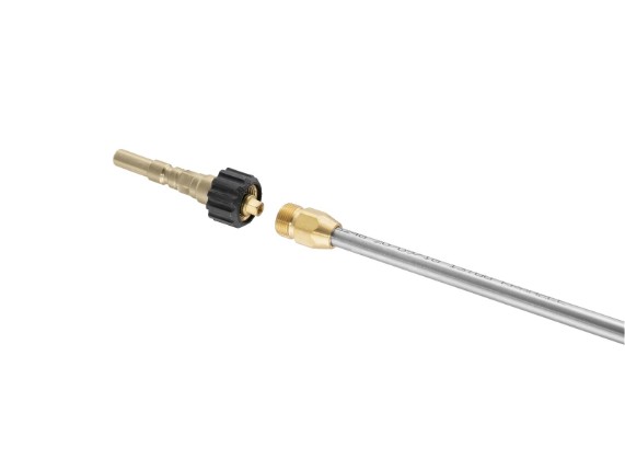 Adapter - Stecknippel auf M22 IG 