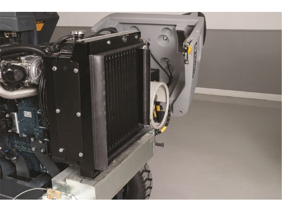 SW8000 Radiator closed