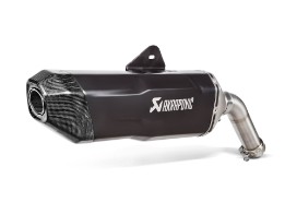 AKRAPOVIC Auspuff-Schalldämpfer Slip-On Titan/Carbon