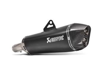 AKRAPOVIC Auspuff-Schalldämpfer Slip-On Titan /Carbon schwarz