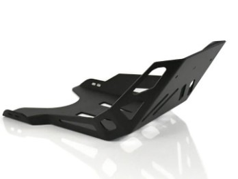 SEPTAR Motor-Skid-Plate mit Seitenschutz Aluminium Schwarz Fantic Caballero 700