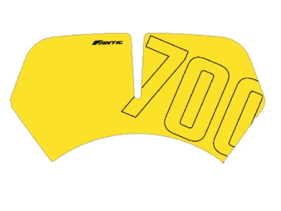 700-Caballero_FANTIC-München_Windschild-Sport_Aufkleber-Gelb_01