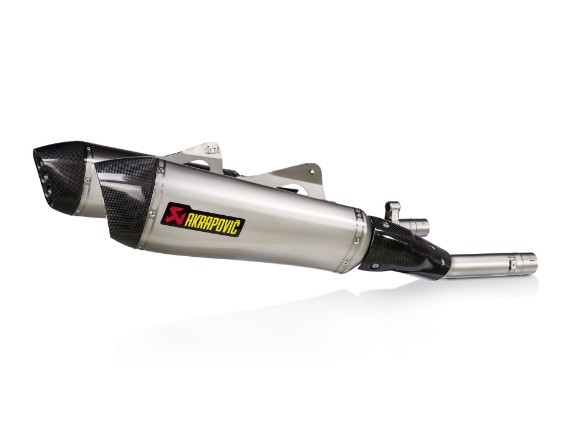 AKRAPOVIC Doppelschalldämpfer Slip-On Titan-Carbon_2
