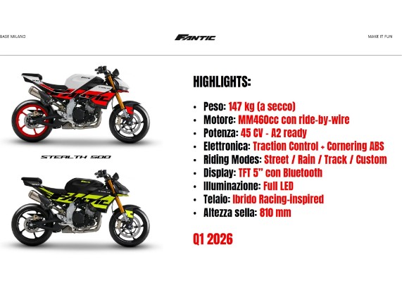 FANTIC 460 Stealth E5+, 0004866