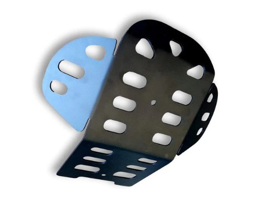 SEPTAR Motor-Skid-Plate mit Seitenschutz Aluminium schwarz Fantic Caballero 500_4