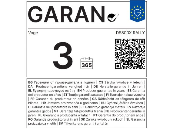 VOGE 800 DS-X Rally, 0004600