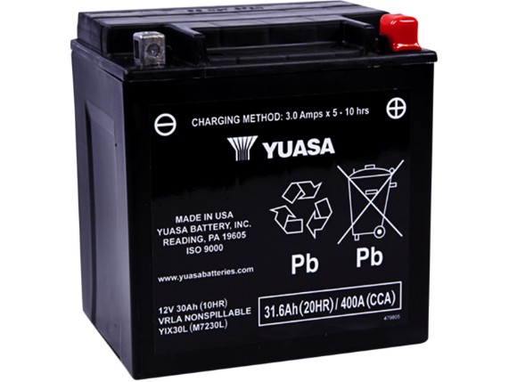 YIX 30 L-BS, YUASA Batterie