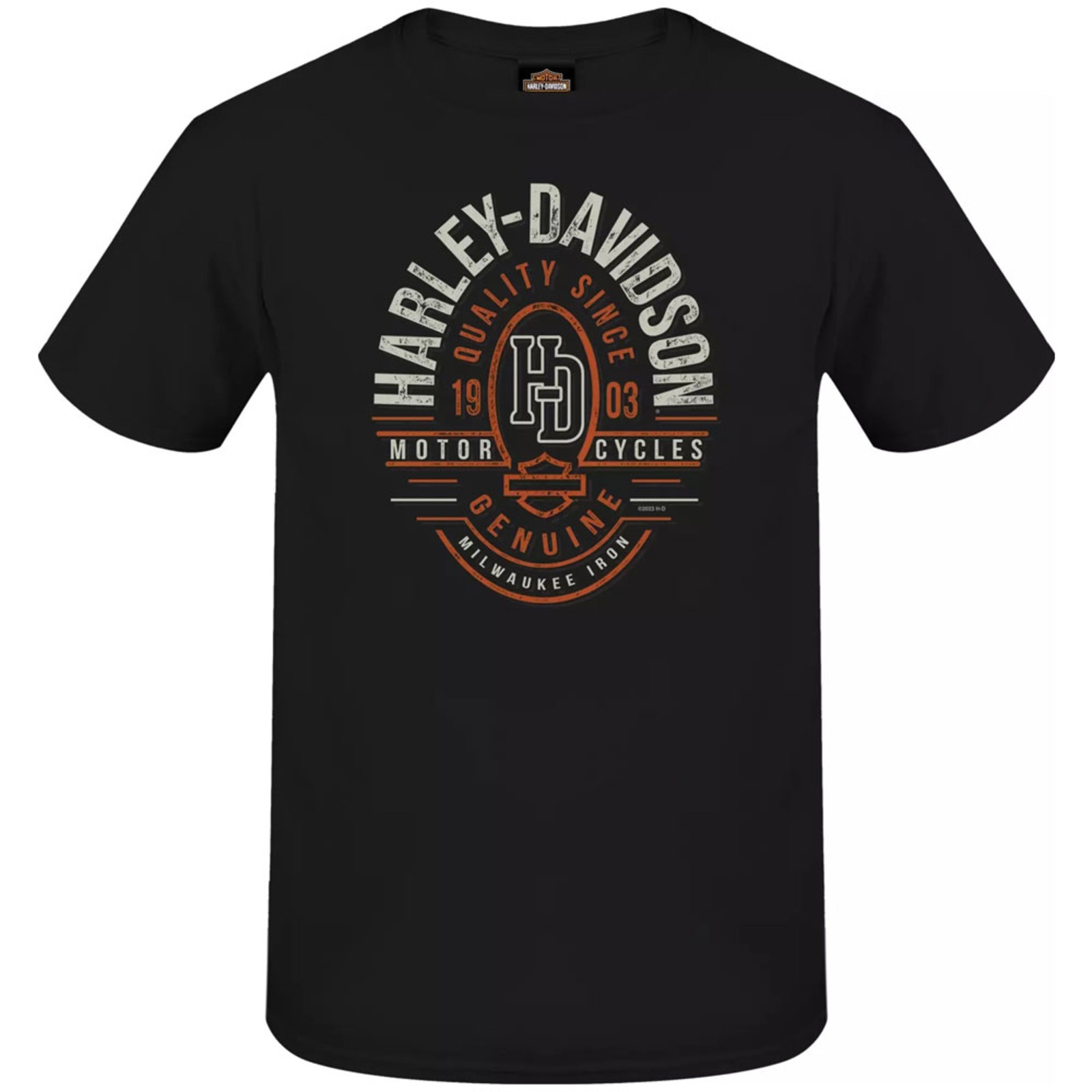 Harley-Davidson Dealer Hoodie Leipzig Coal - Kapuzenpulli 50% Baumwolle 50% Polyester