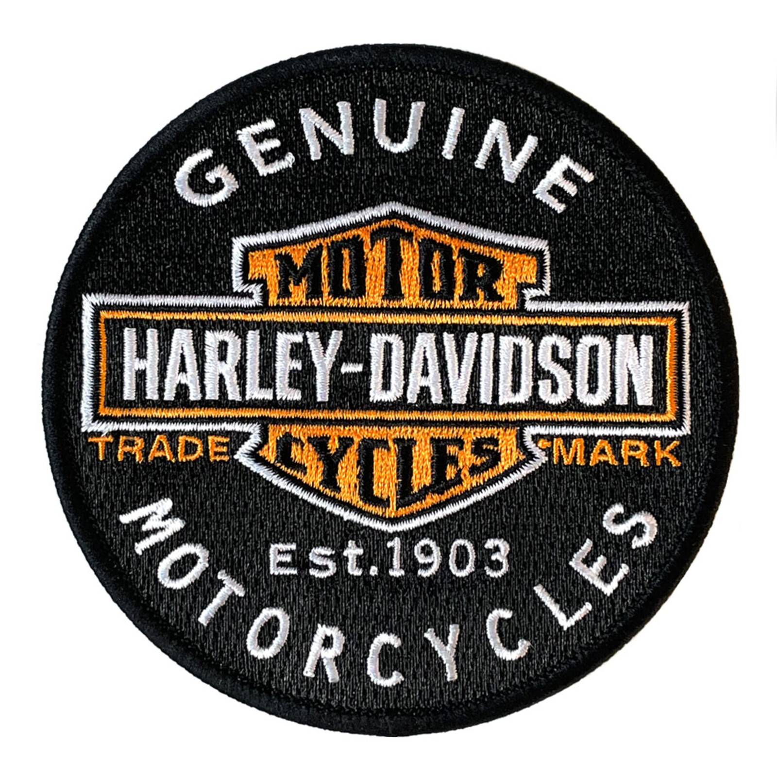Harley-Davidson Aufnäher 4 Zoll - Offizieller Licensed Patch