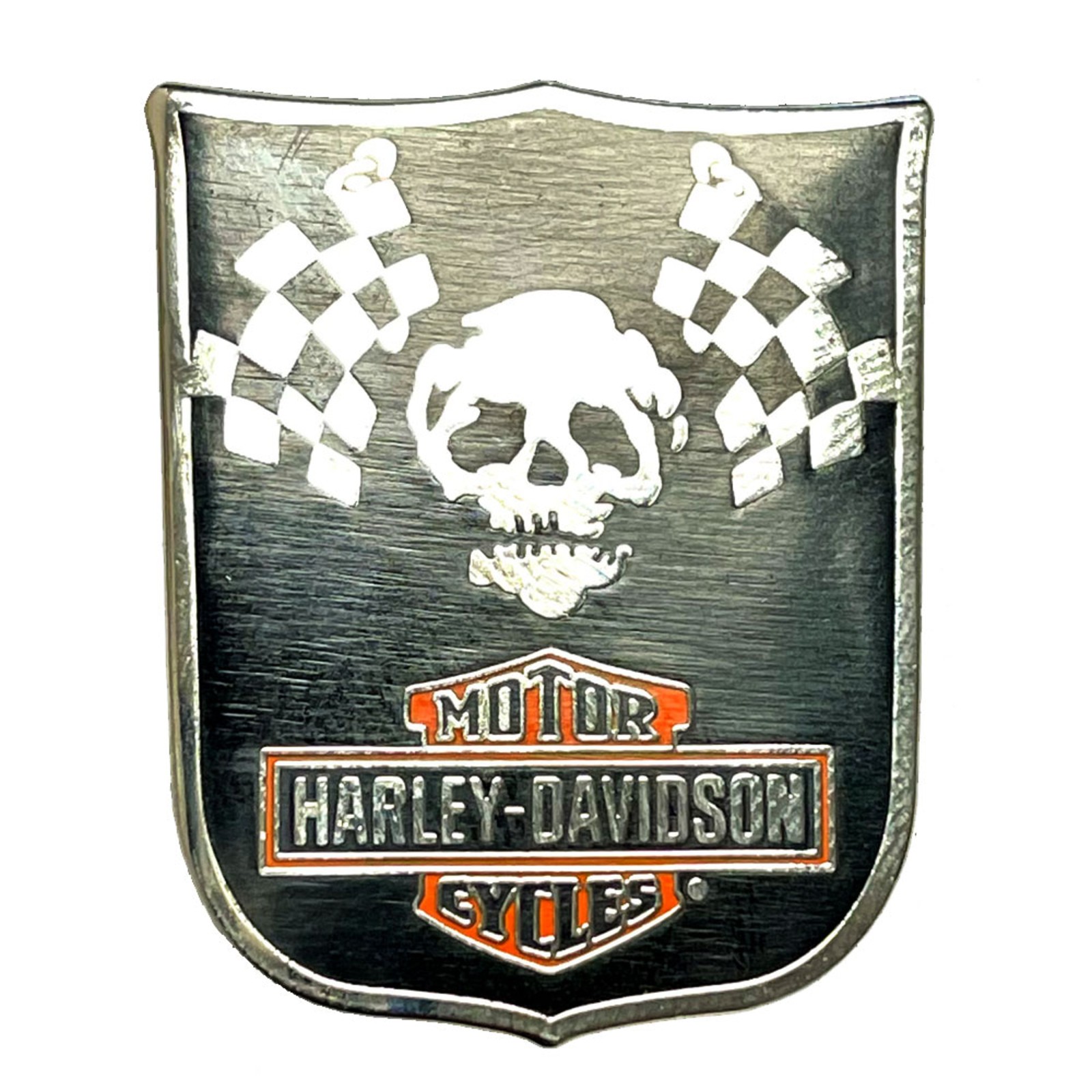 Harley Davidson Pin Anstecker Badge mit Bar & Shield Eagle Skull Logo NEU 