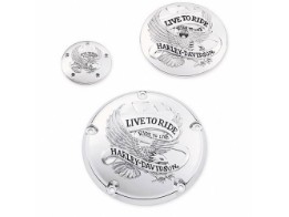 Timer Cover "LIVE TO RIDE" Kollektion - Gold 