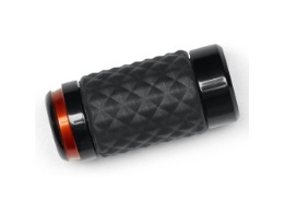 Adversary Schaltfußraste schwarz/orange 33600321