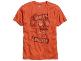 T-Shirt Mustache Skull