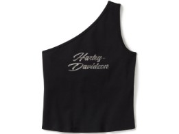 Top One Shoulder Bling