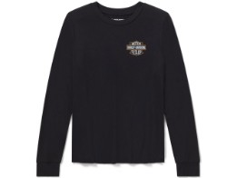 Langarmshirt Iron Rose Bling
