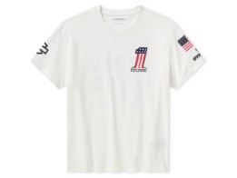 T-Shirt Factory Racing weiß