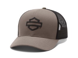 Cap Logo Colorblock grau