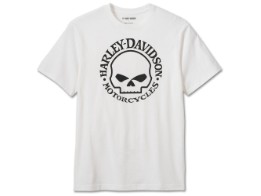 T-Shirt Willie G Skull weiß