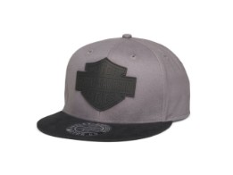 Cap Bar & Shield Grau / Schwarz 