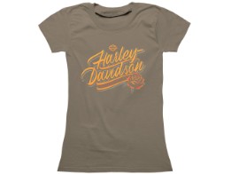 T-Shirt Harley Days Dresden 25 - Rosebud grün