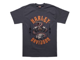 T-Shirt Harley Days Dresden 26 - Snake grau